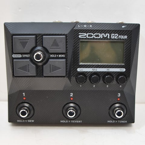 無償オンラインユーザー登録で安心の3年間製品保証】ZOOM / G2 FOUR