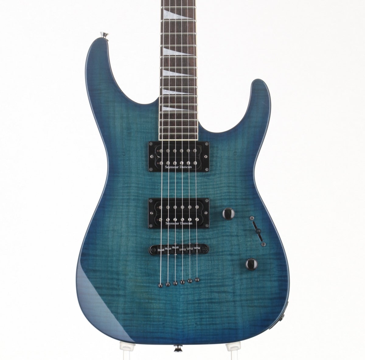 Jacksonスーパーディンキースチューデント中信楽器　超美品　ブルー Jackson(ジャクソン) Dinky JS11 Metallic Blue エレキギター