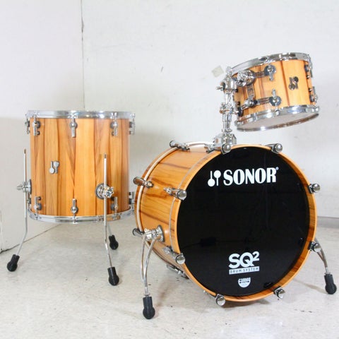 【中古】SONOR / SQ2 BEECH HEAVY 3PCS DrumSet American Walnut 20/12/16 ソナー ドラムセット 【池袋店】【値下げ】