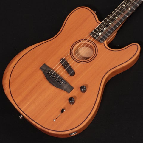Fender / American Acoustasonic Telecaster All-Mahogany Natural ≪S/N:US253475A≫ 【心斎橋店】