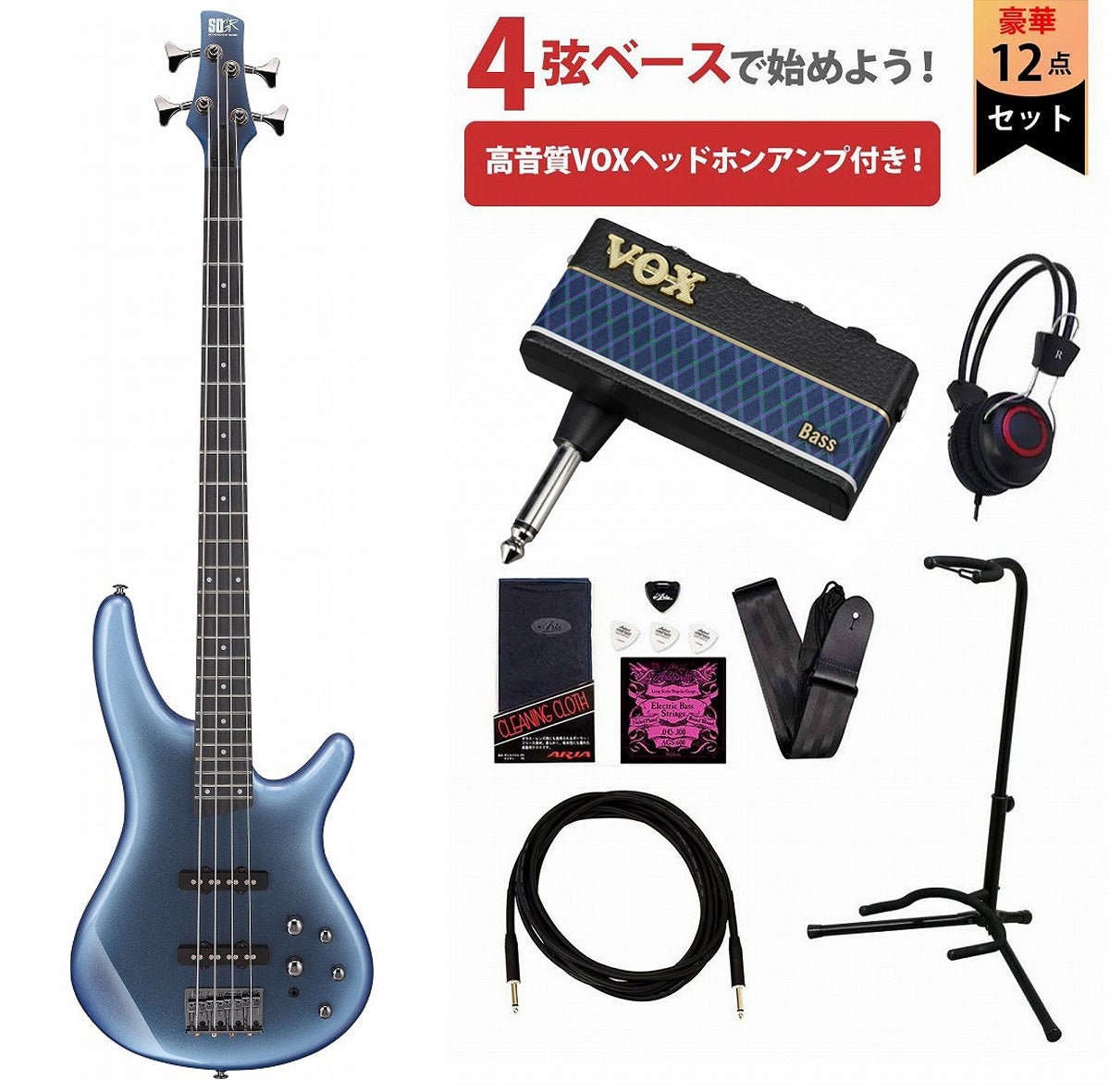 ま*い様 m*o様 Ibanez エレキベース VOX amPlug Bassセ Ibanez / SR280E-BMU(Baltic Blue Metallic Burst) アイバニーズ