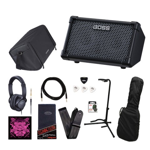 BOSS / CUBE Street II Battery-Powered Stereo Amplifier Black  [ベーシスト向けバンドルセット]  ベース本体購入の際の同時購入おすすめ！
