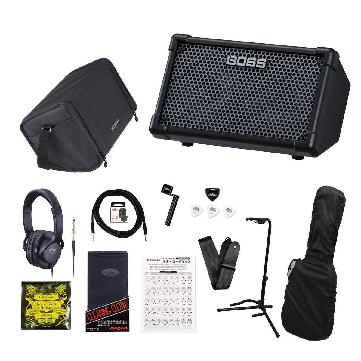 BOSS / CUBE Street II Battery-Powered Stereo Amplifier Black