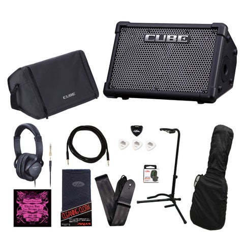 Roland / CUBE Street EX Battery-Powered Stereo Amplifier [ベーシスト向けバンドルセット]  ベース本体購入の際の同時購入おすすめ！