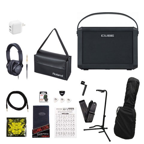 Roland / CUBE Street MINI CUBE-ST-MI 10W  [ギタリスト向けバンドルセット] ギター本体購入時におすすめ！ USB電源アダプタ (Type A 2個口)付き！  ローランド