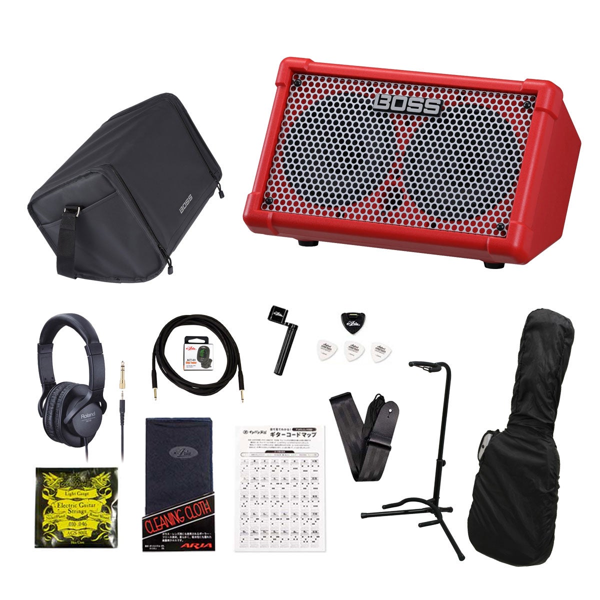BOSS / CUBE Street II Battery-Powered Stereo Amplifier Red