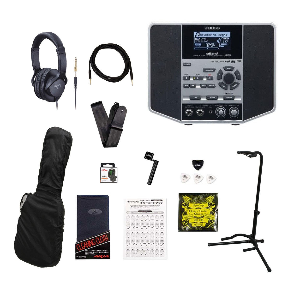 ♫★早い者勝ち　新品未使用　BOSS eBand JS-10 ギターオーディオプレーヤー　アンプ付き BOSS / eBand JS-10 AUDIO PLAYER with GUITAR EFFECTS [ギタリスト