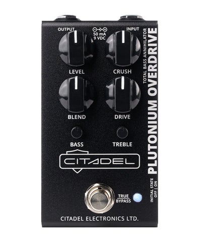 ベース CITADEL Electronics PLUTONIUM OVERDRIVE Citadel Electronics / Plutonium Overdrive ベースディストーション