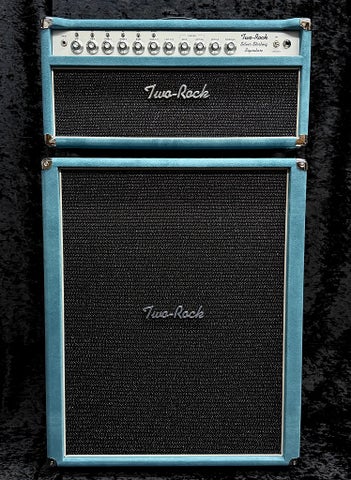 Two-Rock / Silver Sterling Signature 100W w/ 2×12 SSS Width Cabinet Medium Blue Suede 【新宿店】