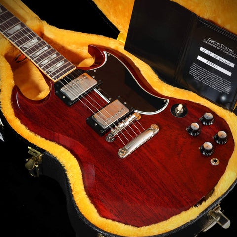 Gibson Custom / 1961 Les Paul SG Standard Reissue Stop Bar VOS Cherry Red 【S/N：504461】【福岡店】