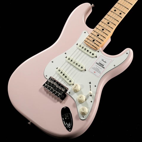 Fender / Made in Japan Junior Collection Stratocaster Maple Satin Shell Pink(重量:3.09kg)【S/N:JD25032823】【渋谷店】