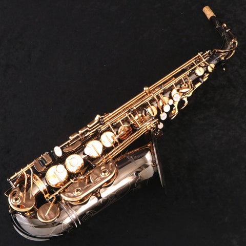 アンティグアAntigua パワーベルアルトサックス マウスピースとスタンド付き 中古】ANTIGUA アンティグア / Alto POWER BELL BG アルトサックス