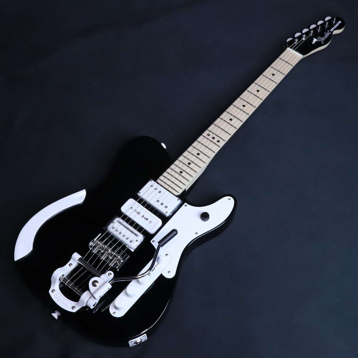 Fender / Jack White Triplecaster Maple Fingerboard Black ジャック