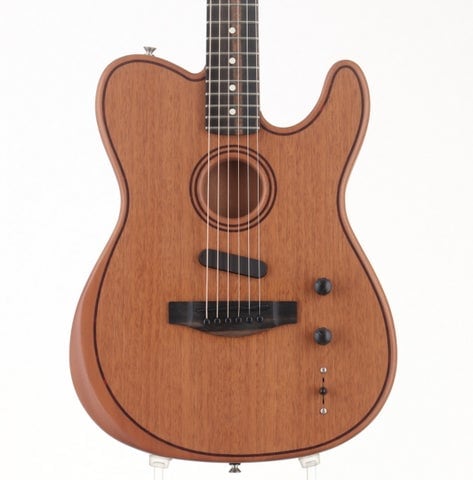 【中古】FENDER USA / American Acoustasonic Telecaster All-Mahogany 【御茶ノ水HARVEST_GUITARS】