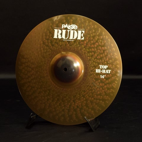 【中古】PAISTE / Rude 14 Hi-Hats Top 【福岡店】