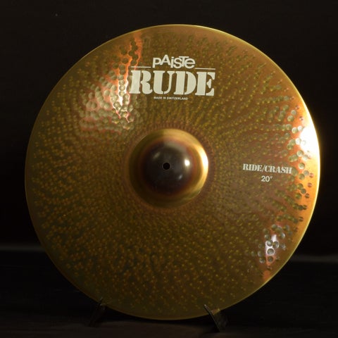 【中古】PAISTE / RUDE 20 RIDE/CRASH 【福岡店】