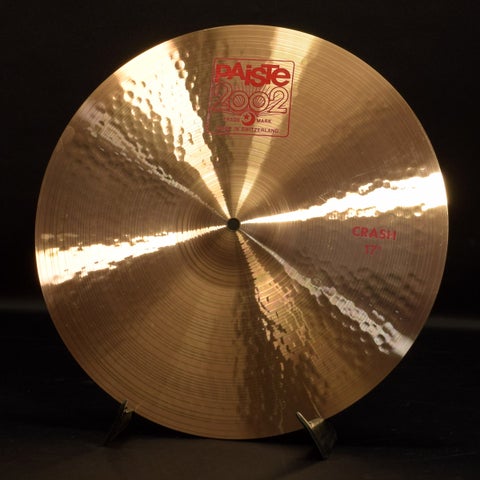 【中古】PAISTE / 2002 17 Crash 【福岡店】