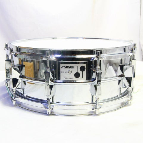 【中古】SONOR / 80s D-505  Phonic Steel 14x5.75 スネアドラム 【池袋店】