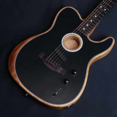 Fender / Acoustasonic Player Telecaster Rosewood Fingerboard Brushed Black 【S/N:MXA2501843】【2.14kg】【横浜店】【店頭未展示品】