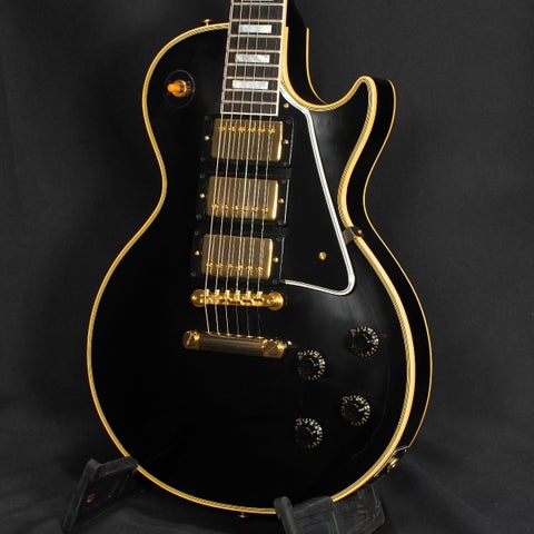 【中古】GIBSON CUSTOM / Historic Collection 1957 Les Paul Custom 3P.U VOS Ebony 【御茶ノ水本店FINEST GUITARS】