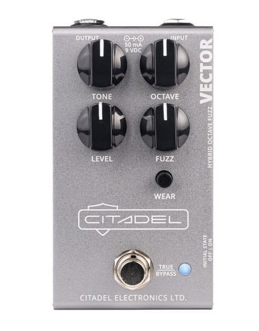 【待望の国内初入荷！】 Citadel Electronics / Vector ハイブリッド・オクターブ・ファズ 【国内正規品】《予約注文/2026年2月21日発売開始》【御茶ノ水本店】