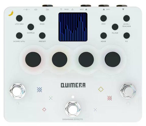 【新製品】 BANANANA effects バナナナエフェクツ / QUIMERA SYNTHESIZER PEDAL キメラ シンセサイザーペダル 【御茶ノ水本店】