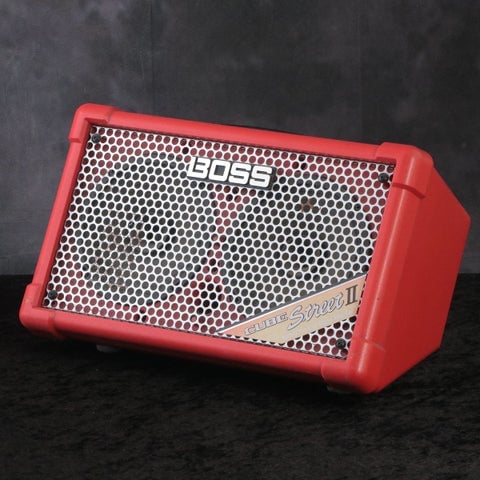 BOSS / CUBE Street II Battery-Powered Stereo Amplifier Red