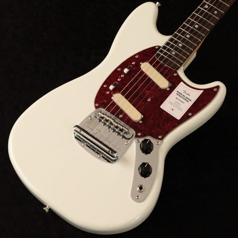 FENDER MADE IN JAPAN / Made in Japan Traditional 60s Mustang  Rosewood Fingerboard Olympic White  (重量:3.28kg) 【御茶ノ水本店】