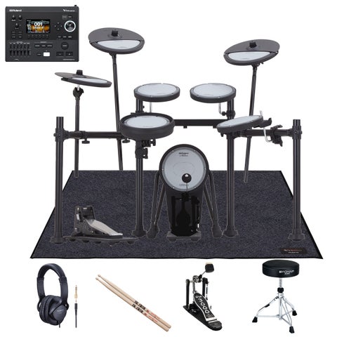 Roland / VQD106PADS + V51音源モジュール・キット DW3000Aペダルや純正マットを採用したフルセット