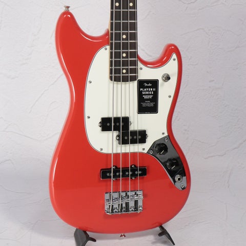 Fender Mexico / Player II Mustang Bass PJ Coral Red Rosewood 【S/N