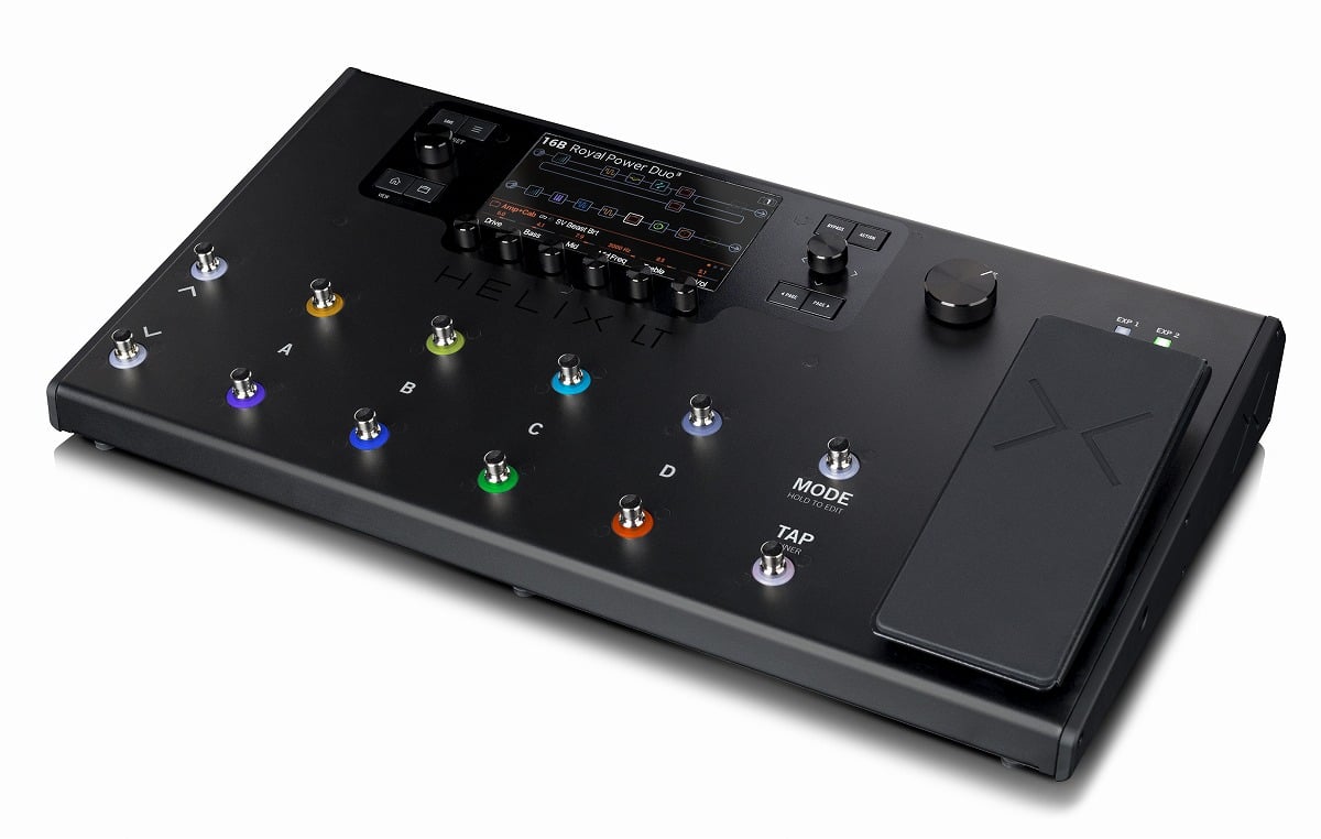 LINE6 HELIX LT 専用ギグバッグ、EXペダル付 ギタープロセッサー Line6 / HELIX LT プロスペック・ギタープロセッサー ラインシックス