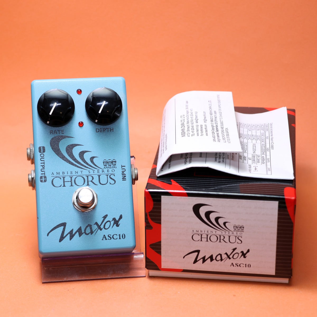 「中古」Maxon ASC10 コーラスエフェクター ギターエフェクター 中古】MAXON / ASC10 Ambient Stereo Chorus 【福岡店】 | コーラス