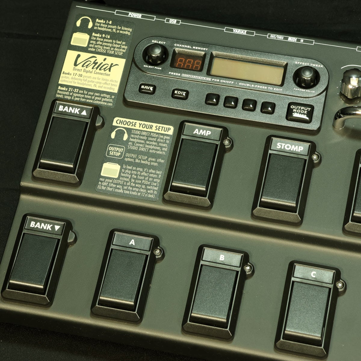 中古】LINE6 / POD XT LIVE 【福岡店】 | フロアタイプ | イシバシ楽器