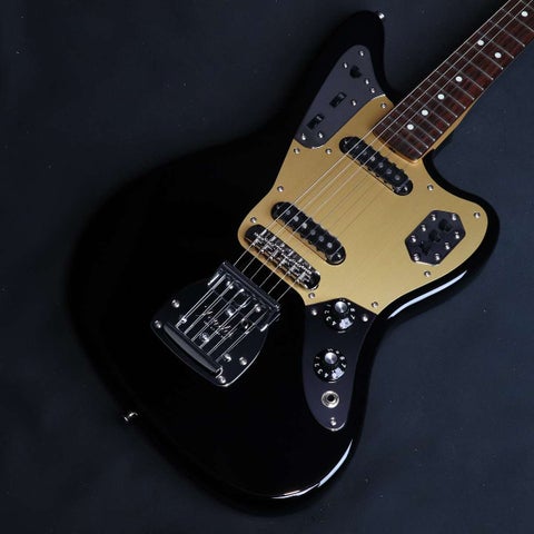 [特典付き]Fender / ISHIBASHI FSR Made in Japan Traditional 60s Jaguar Black w/Anodized PG&Buzz Stop Bar 【S/N:JD25025168】【3.88kg】【横浜店】