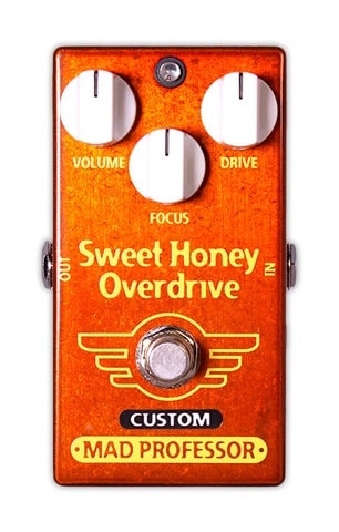 Mad Professor / CUSTOMシリーズ Sweet Honey Overdrive CUSTOM Fat Bee mod オーバードライブ マッドプロフェッサー【国内正規品】