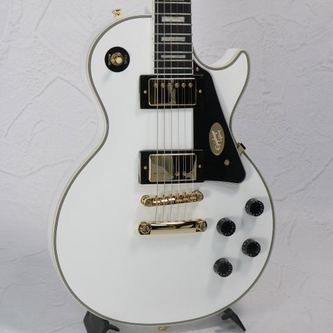 EPIPHONE BY GIBSON / Inspired by Gibson Les Paul Custom Alpine White 【S/N 25091528552】【アウトレット特価】【名古屋栄店】