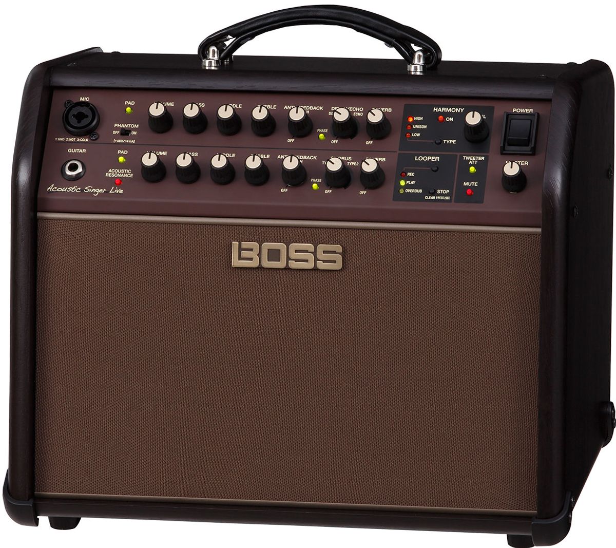 60W出力/アコースティック楽器用アンプ/ステージアンプの新定番] BOSS