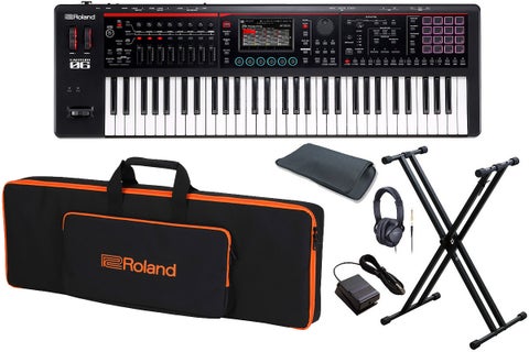 Roland / FANTOM-06 純正背負えるキャリングバッグ(CB-V61)＆スタンドセット 【渋谷店】
