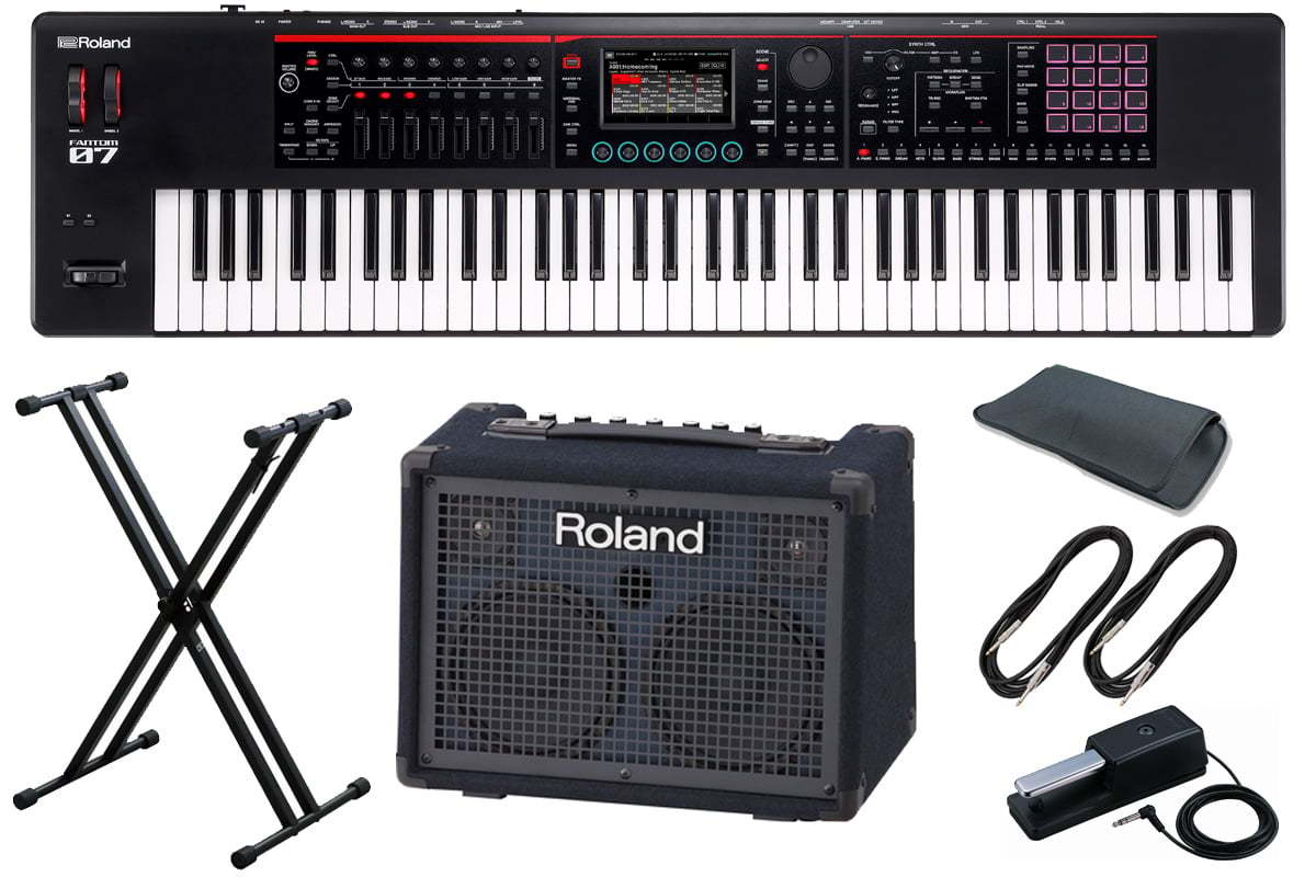 Roland / FANTOM-07 キーボードアンプ＆キーボードスタンドセット