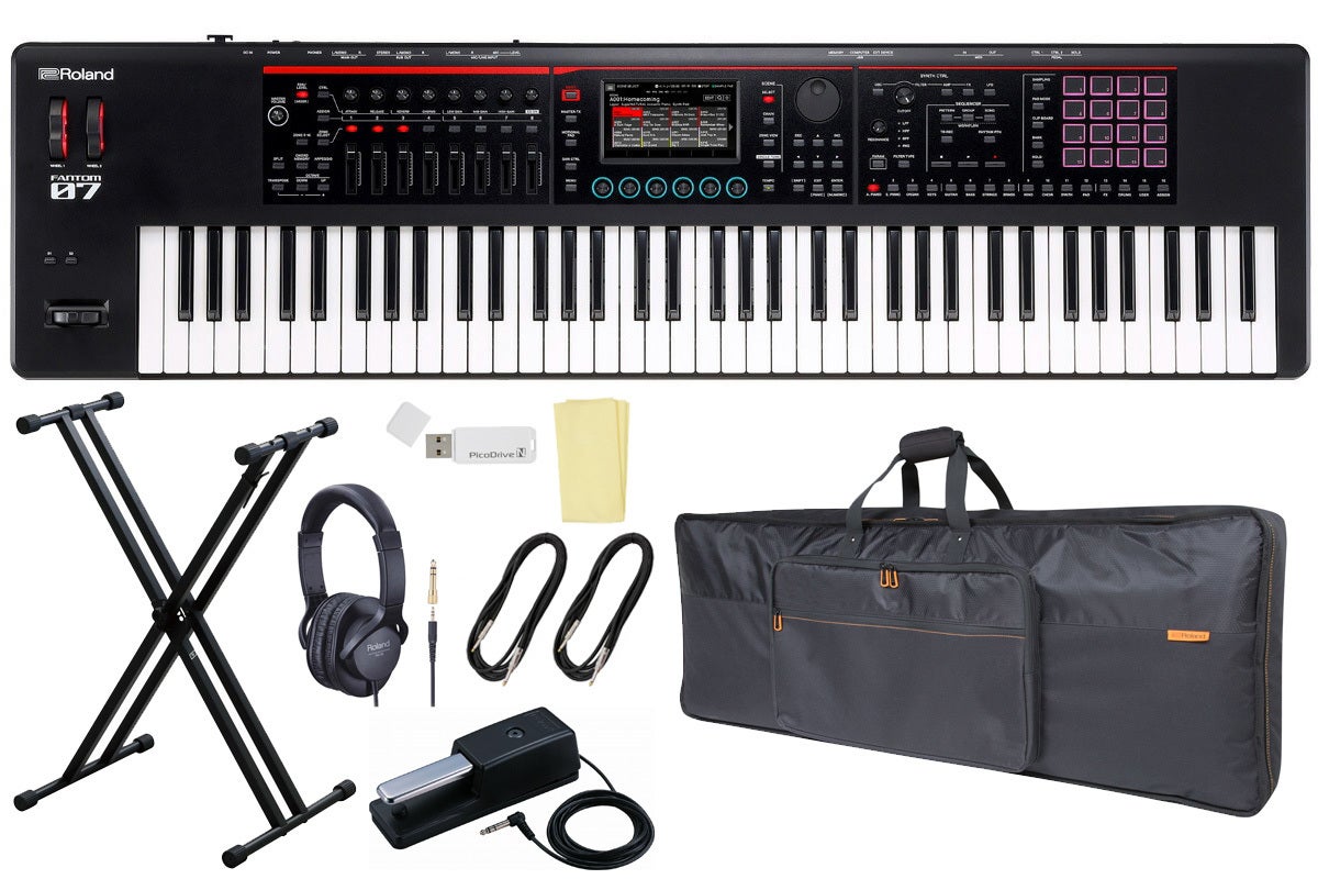 Roland / FANTOM-07 スタートセット【渋谷店】 | ～76鍵盤 | イシバシ楽器
