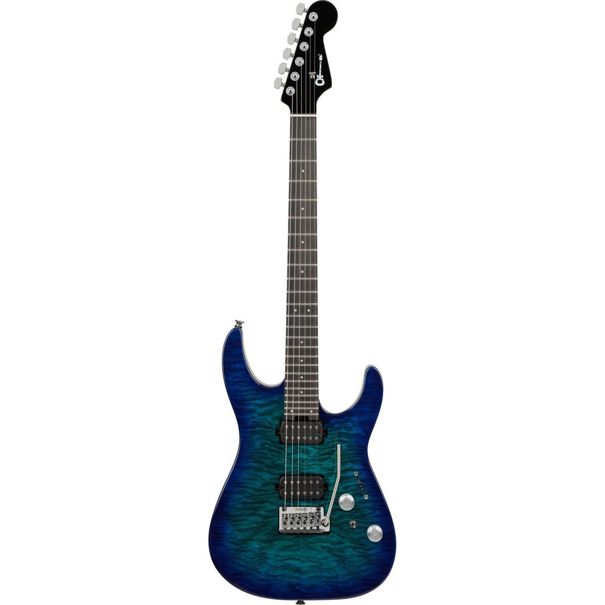 Charvel / Pro-Mod Plus DK24 HH 2PT EB QM Ebony Fingerboard