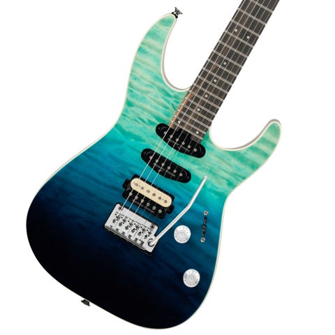 Charvel / Pro-Mod Plus Dinky DK24 HSS 2PT EB QM Ebony Fingerboard