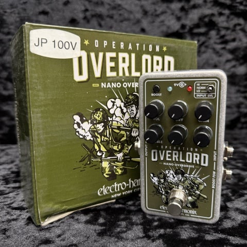 Electro-Harmonix / Nano Operation Overlord オーバードライブ《箱潰れ・B級アウトレット特価！》【新宿店】