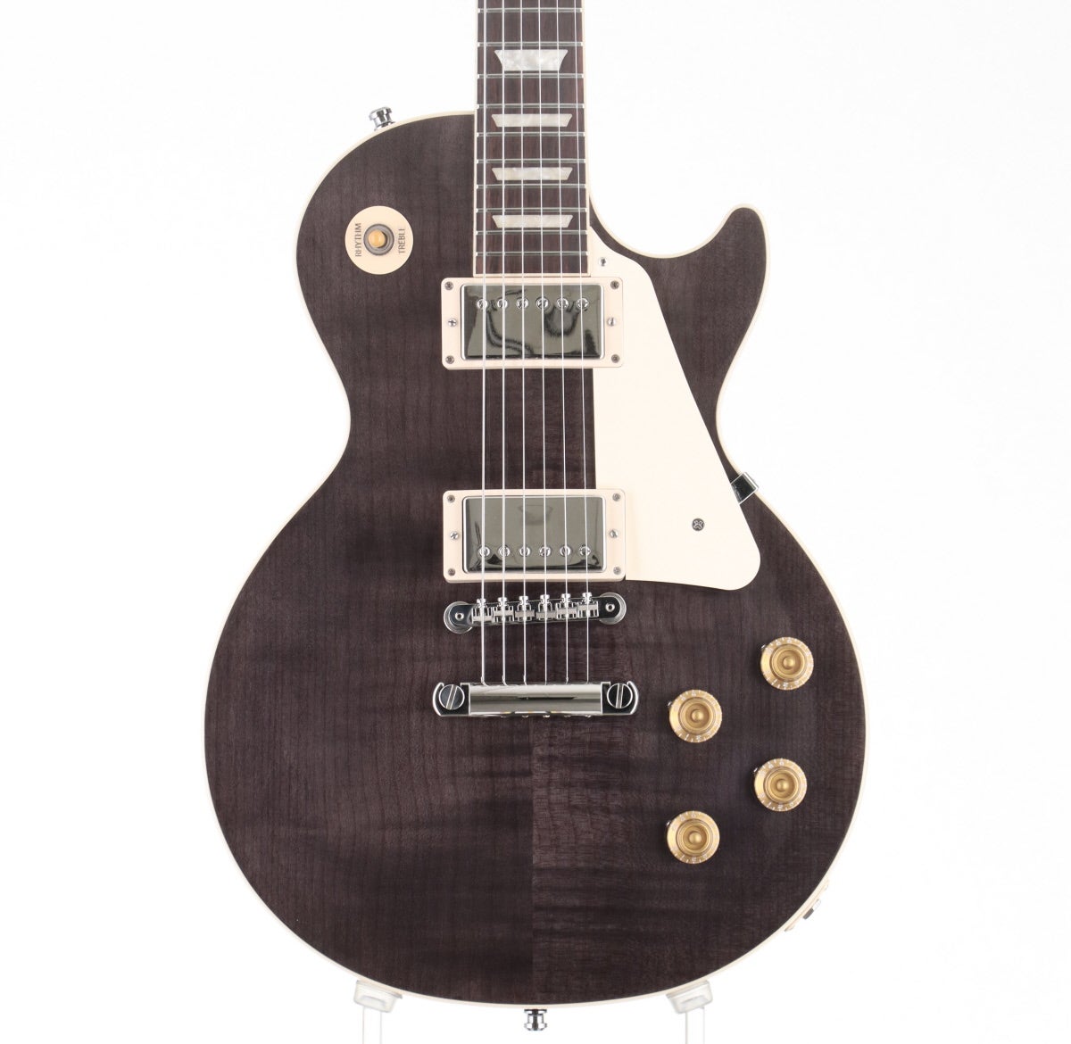 【新品弦張替済】Maison レスポール カスタム レフティー ブラック BUSKER'S BLC-500 BLK レスポールカスタム ステンレスフレット エレキ