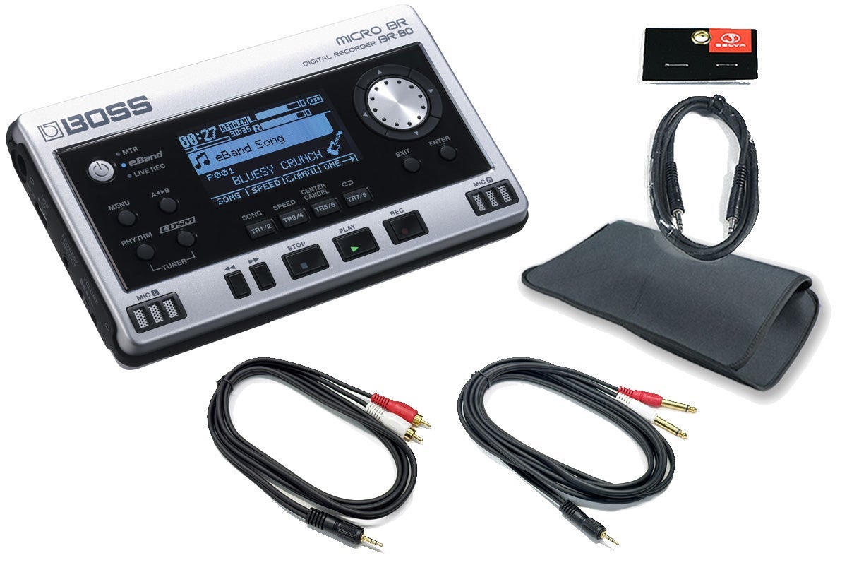 【３日であきらめました　美品】BOSS MICRO BR BR-80 Boss MICRO BR BR-80 Digital Recorder - Vintage King