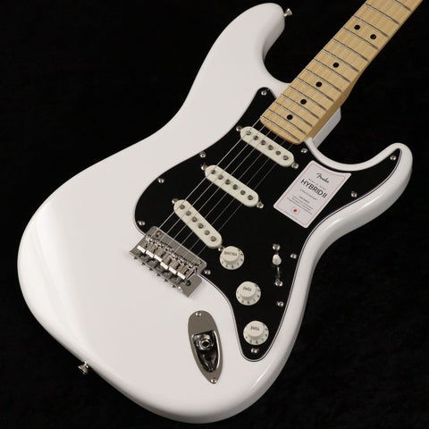 FENDER MADE IN JAPAN / Made in Japan Hybrid II Stratocaster Maple  Fingerboard Arctic White (重量:3.46kg) 【御茶ノ水本店】