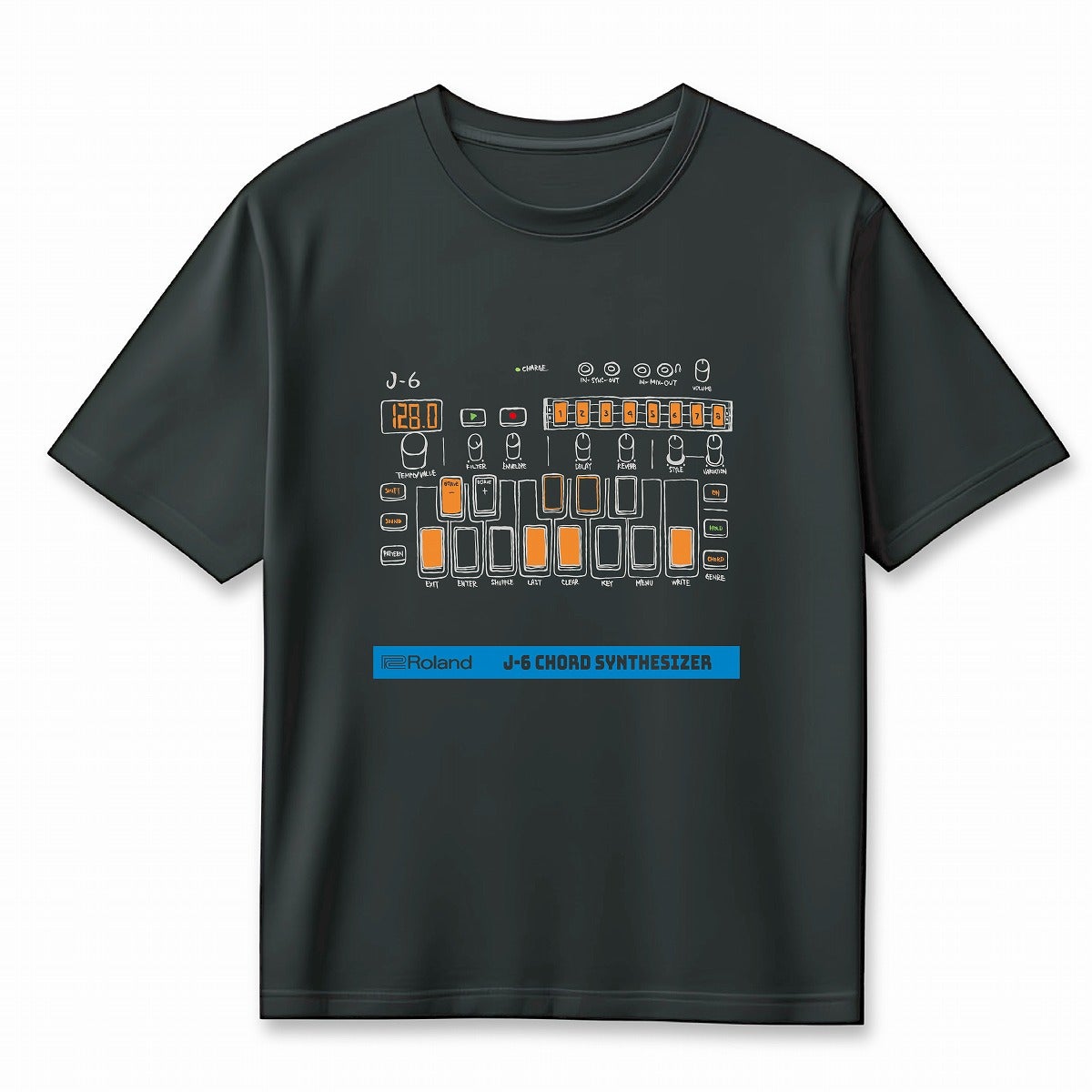 Roland ローランド / AIRA COMPACT J-6 Tシャツ 【Design B】《サイズ