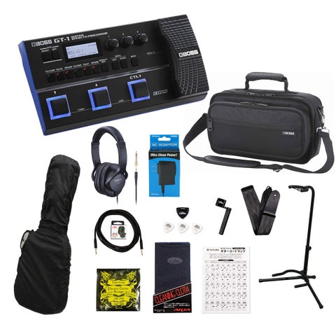 BOSS / GT-1 [ギタリスト向けGT-1バンドルセット] ギター本体購入の際の同時購入おすすめ！ボス GT1