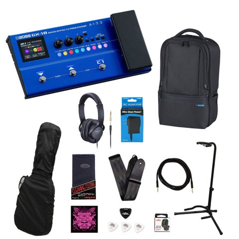 BOSS / GX-1B [ベーシスト向けGX-1Bバンドルセット] ベース本体購入の際の同時購入おすすめ！ ボス GX1B ユーティリティギグバッグ(CB-BU10) 付き!