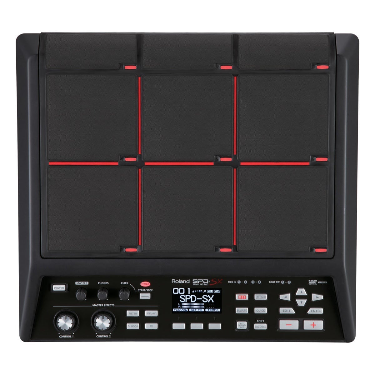 Roland / SPD-SX サンプリング・パッド 純正スタンドPDS-20セット